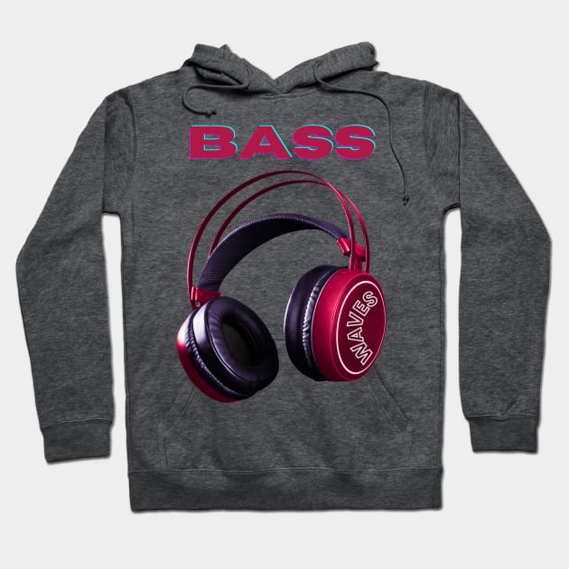 Headphones Hoodie by MandySJ